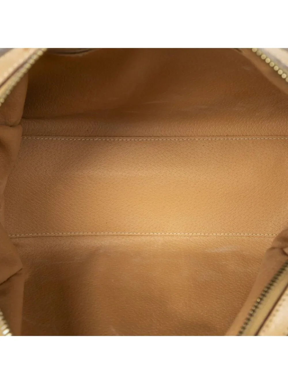 Celine Mini Boston Beige Brown Macadam Canvas